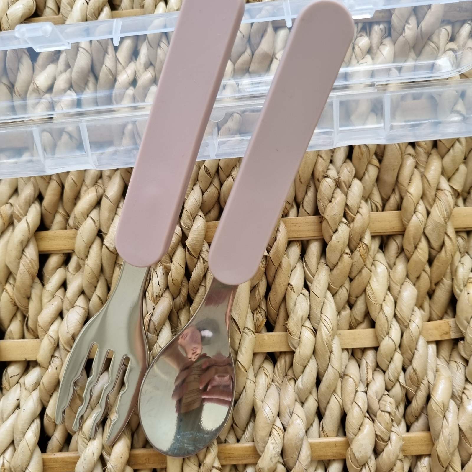 Bibs Manila Petite Palate Custom Spoon and Fork