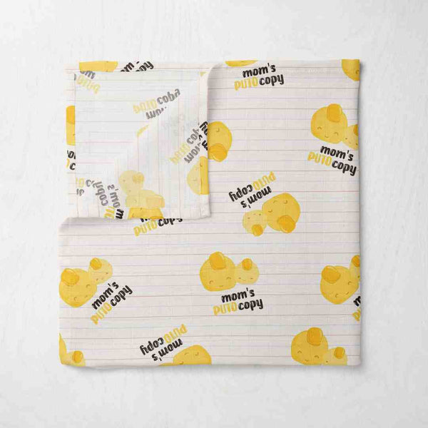 Bibs Manila Mom's Puto Copy Exclusive Muslin Blanket