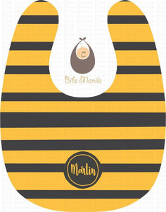 Bee Stripes Bibs