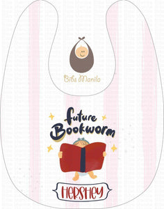 Bookworm Lady Bibs