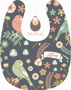 Retro Bird Bibs